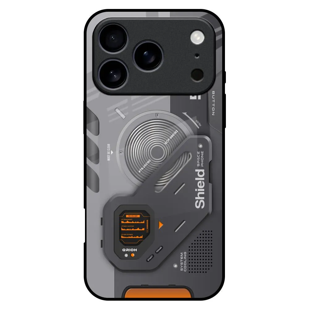 Smooth Protection Tech Lifestyle Glass Case for iPhone 17 Pro Max