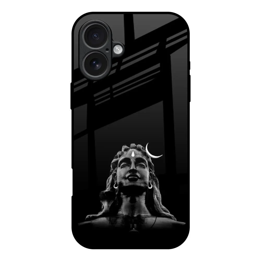 Adiyogi Glass Case for iPhone 17 elegant design