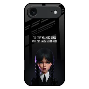 Aesthetic Digital Art Glass Case for iPhone 17 Air Stylish Aesthetic