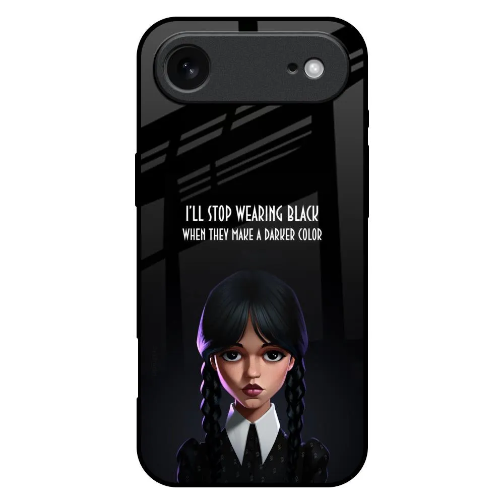 Aesthetic Digital Art Glass Case for iPhone 17 Air Stylish Aesthetic