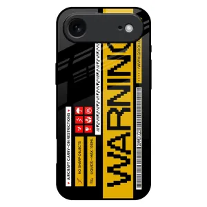 Aircraft Warning Glass Case for iPhone 17 Air Light Shield Vivid Surface