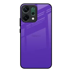 Amethyst Purple Glass Case for Oppo Reno14 Pro 5G Anti Slip