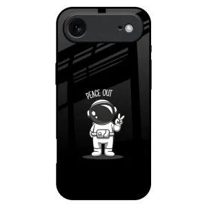 Peace Out Astro Glass Case for iPhone 17 Air Comfort Feel