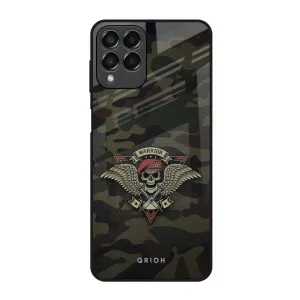 Polished Detail Army Warrior Glass Case for Samsung Galaxy M53 5G