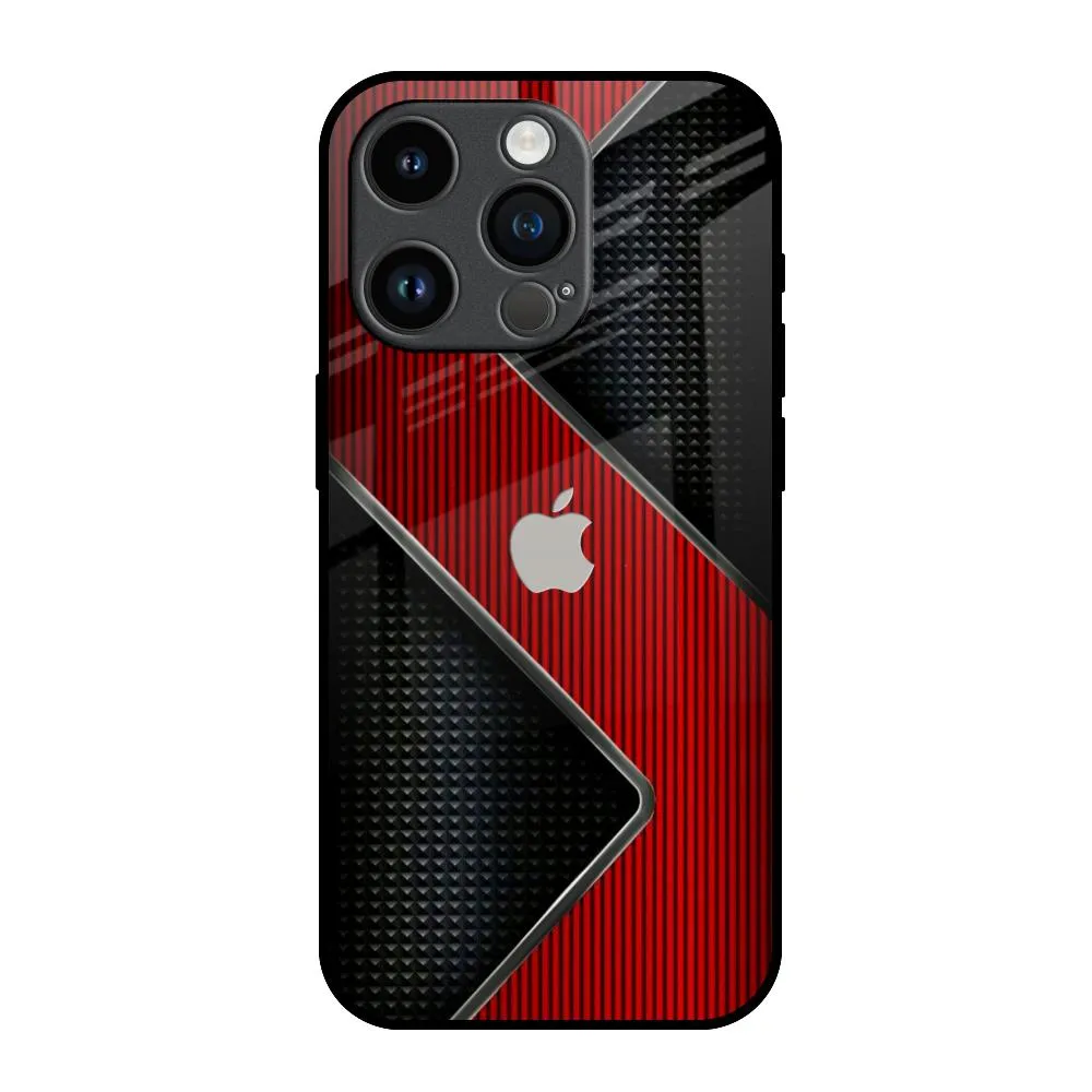 Soft Grip Art Of Strategic Glass Case For iPhone 14 Pro