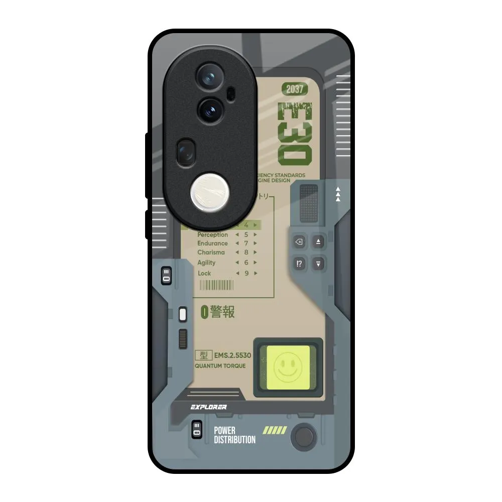 Protective Layering Art Station Glass Case for Vivo T4 Ultra 5G