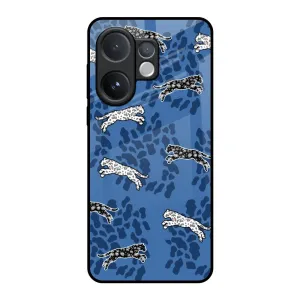 Blue Cheetah Glass Case for Vivo V60 5G High strength Lightweight Shell