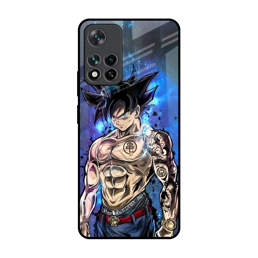 Light Shield Branded Anime Glass Case for Mi 11i