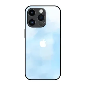 Bright Sky Glass Case for iPhone 14 Pro Colorful Accent Durable Protection Layer