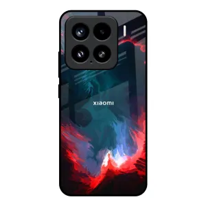 Modern Form Brush Art Glass Case For Mi 15 5G