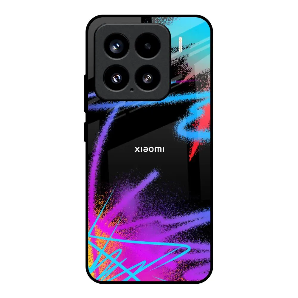 Brushy Color Glass Case for Mi 15 5G Gradient Finish