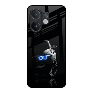 Sleek Guard Car In Dark Glass Case for Vivo V60 5G