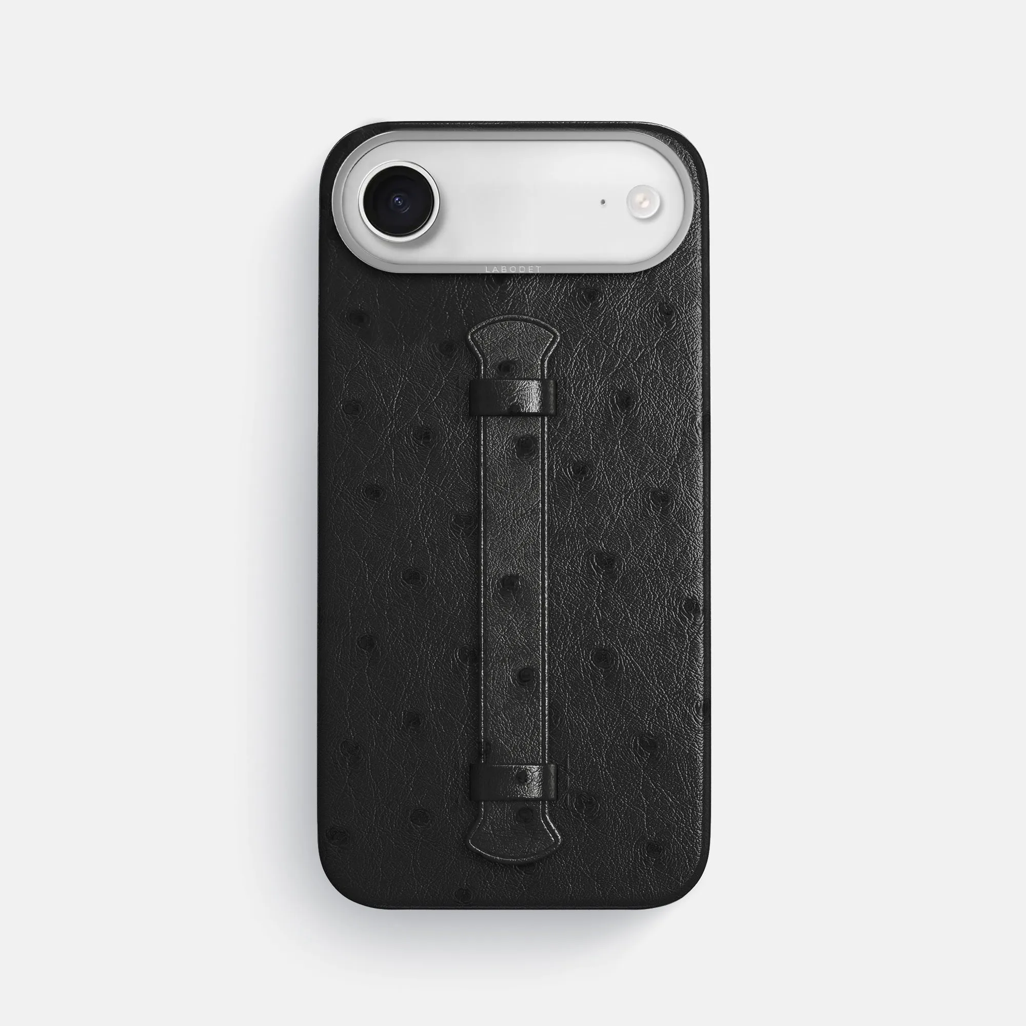 Stylish Touch Compact Fit Center Handle For iPhone 17 Air In Ostrich