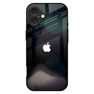 Horror Spots Glass Case for iPhone 16 Plus Grip Texture Slim Design