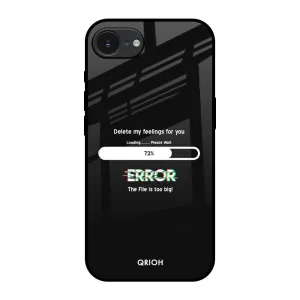 Error Glass Case for Apple iPhone 16e Slim Profile