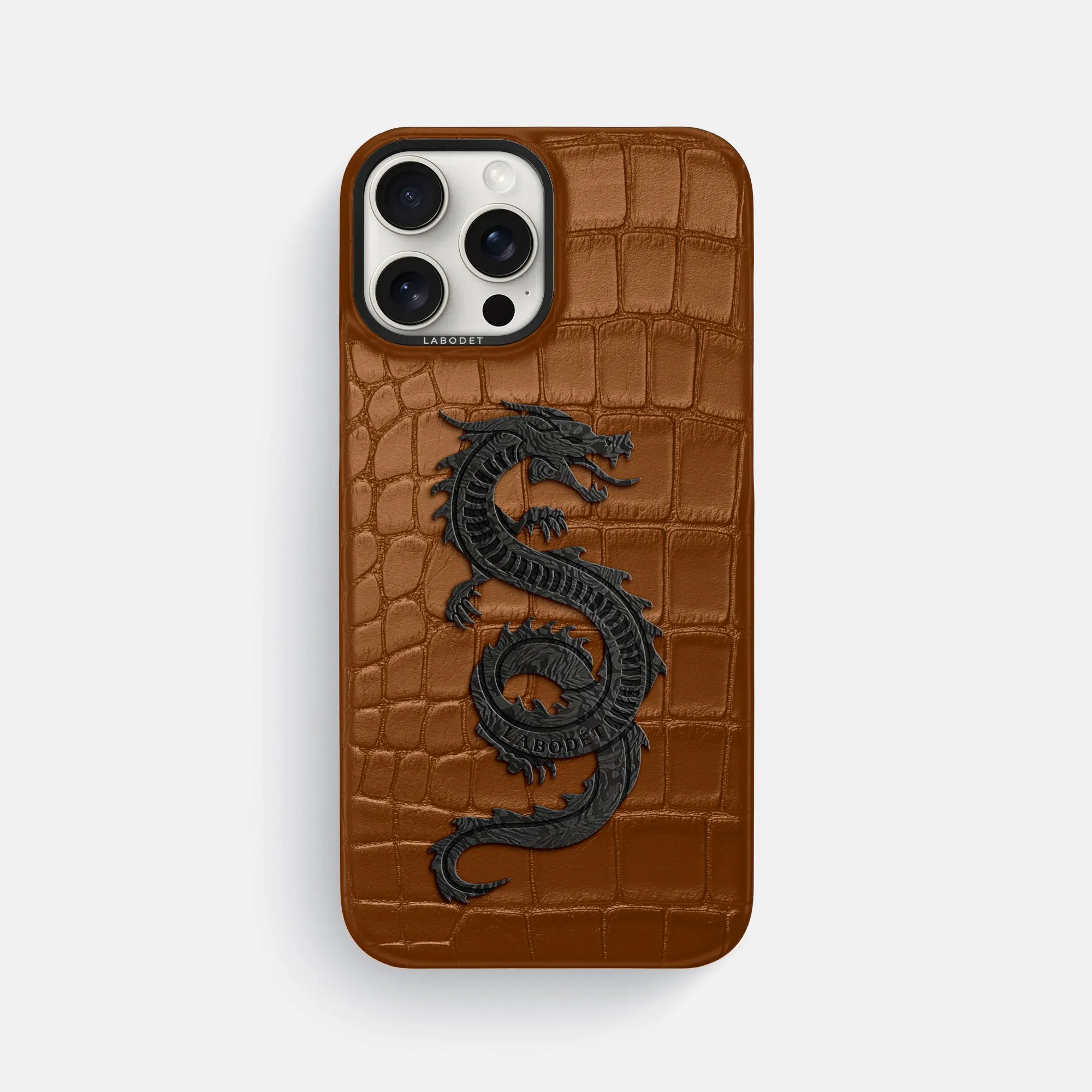 Outdoor Protection Classic Case With Carbon Dragon For iPhone 16 Pro Max In Alligator