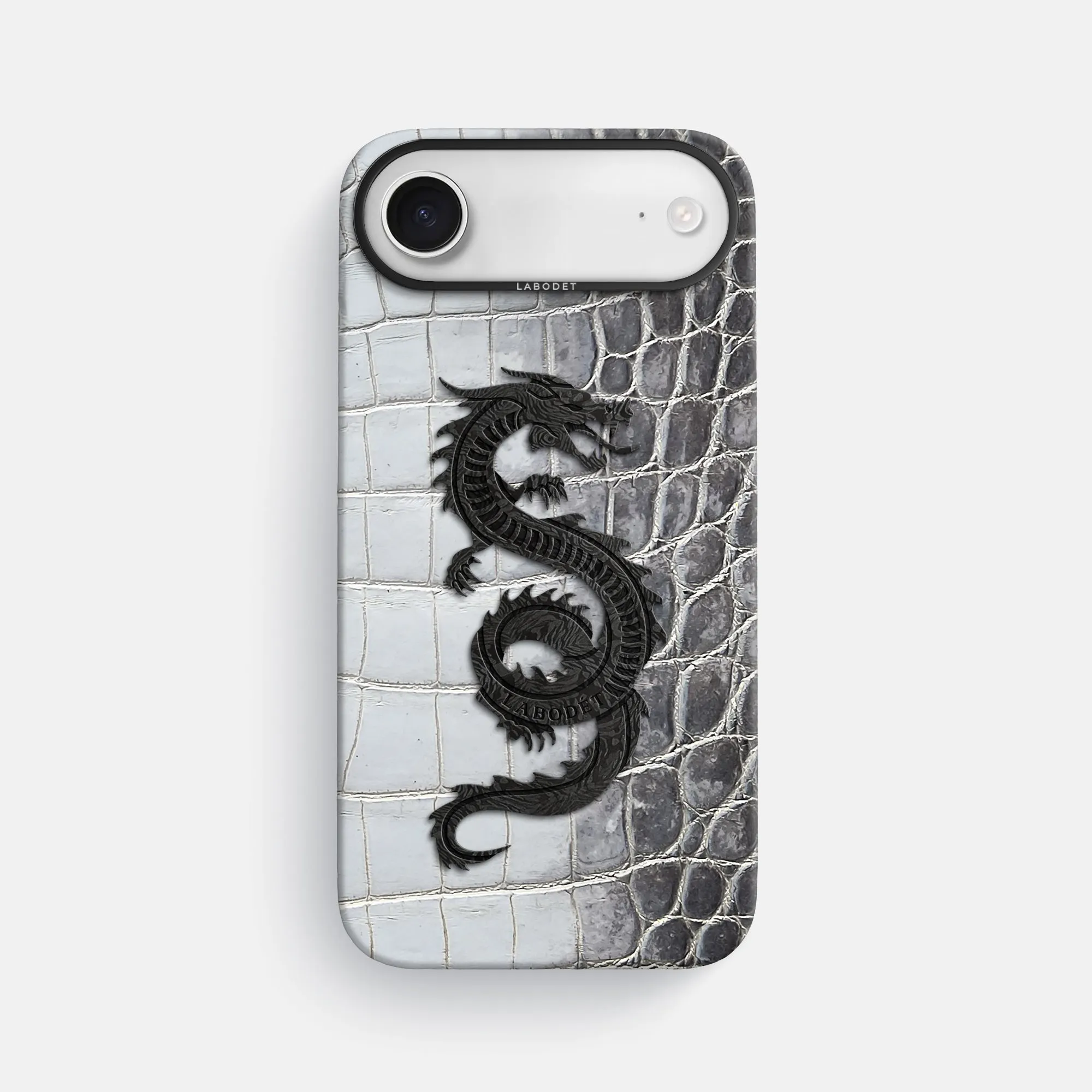 Fashion Texture Classic Case With Carbon Dragon For iPhone 17 Air In Himalayan Crocodile