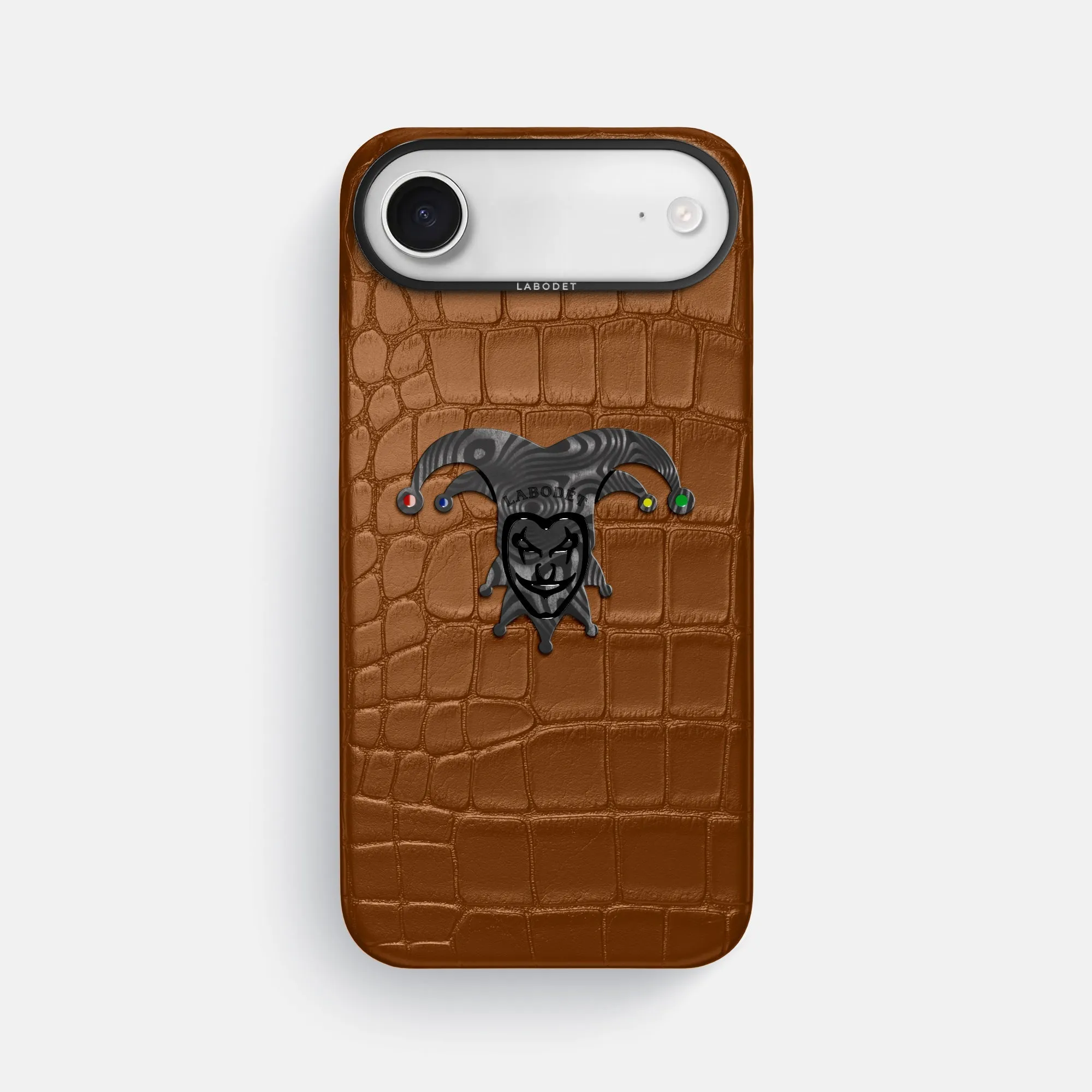 Chic Accessory Color Layer Classic Case With Carbon Joker For iPhone 17 Air In Alligator