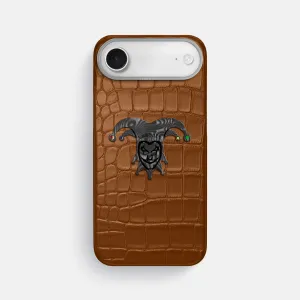 Classic Case With Carbon Joker For iPhone 17 Air In Alligator Shock Resistant