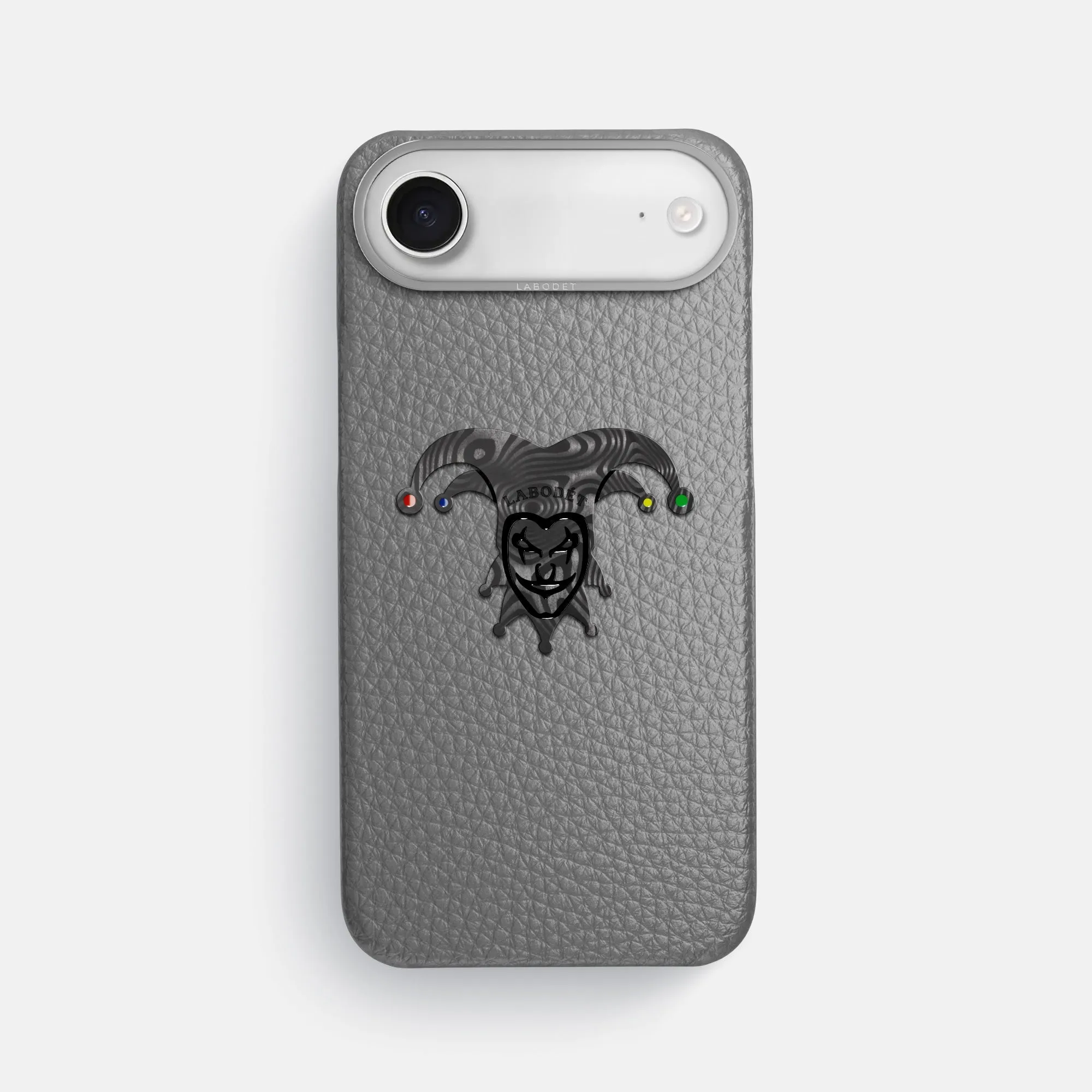 Classic Case With Carbon Joker For iPhone 17 Air In Calf Polished Texture Design