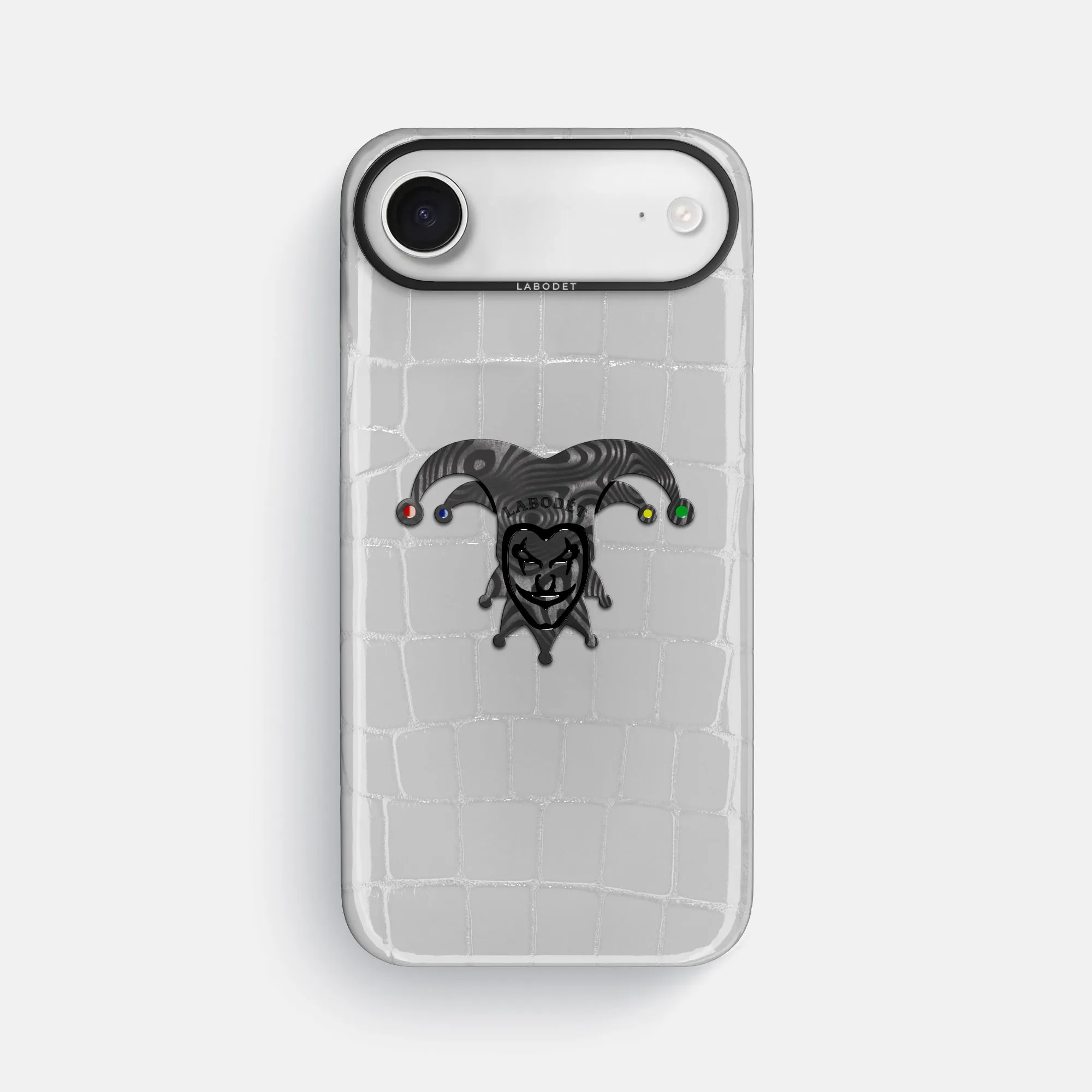 Trendy Texture Finish Everyday Fit Classic Case With Carbon Joker For iPhone 17 Air In Shiny Alligator