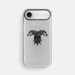 Trendy Texture Finish Everyday Fit Classic Case With Carbon Joker For iPhone 17 Air In Shiny Alligator