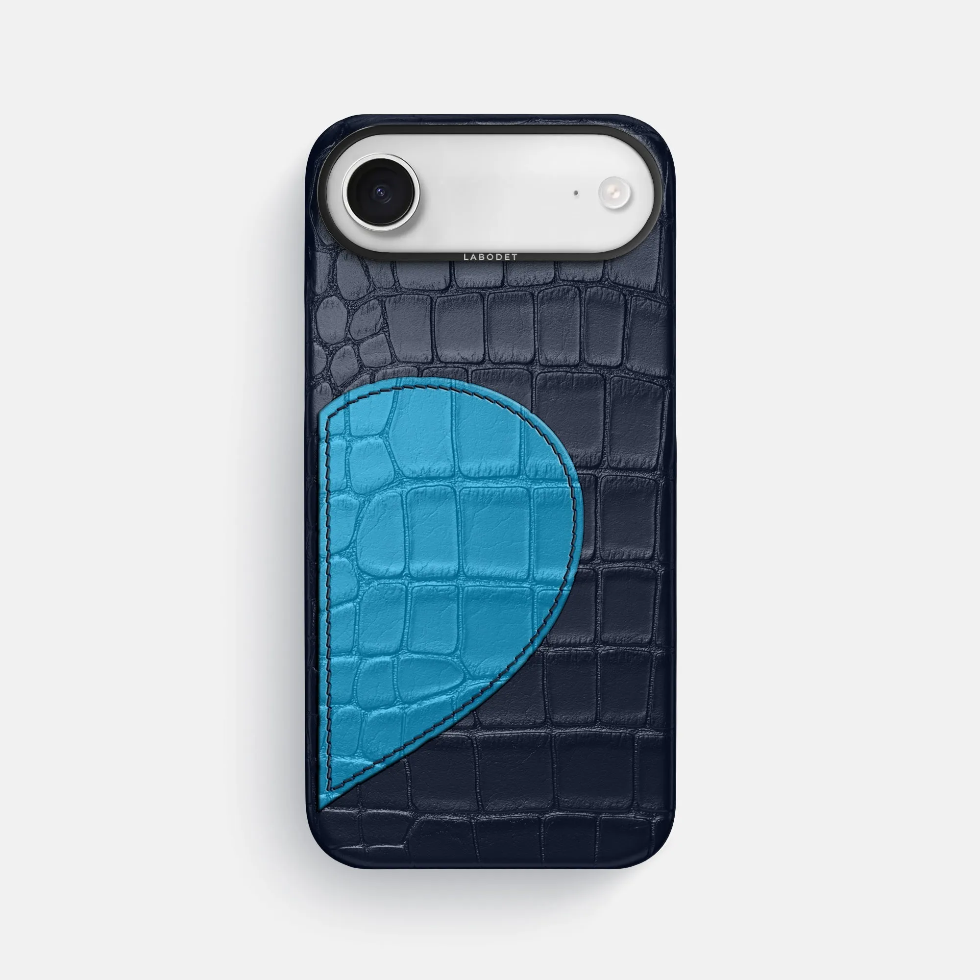 Classic Case With Half Heart - Right For iPhone 17 Air In Alligator Durable Finish