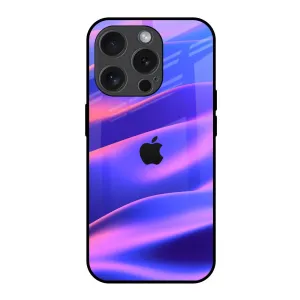 Colorful Dunes Glass Case for iPhone 15 Pro Compact Style