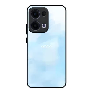 Hybrid Edge Finish Bright Sky Glass Case for Oppo Reno13 5G