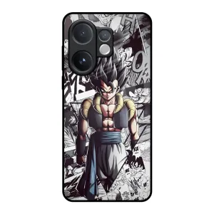 Fashion Statement Dragon Anime Art Glass Case for Vivo V60 5G