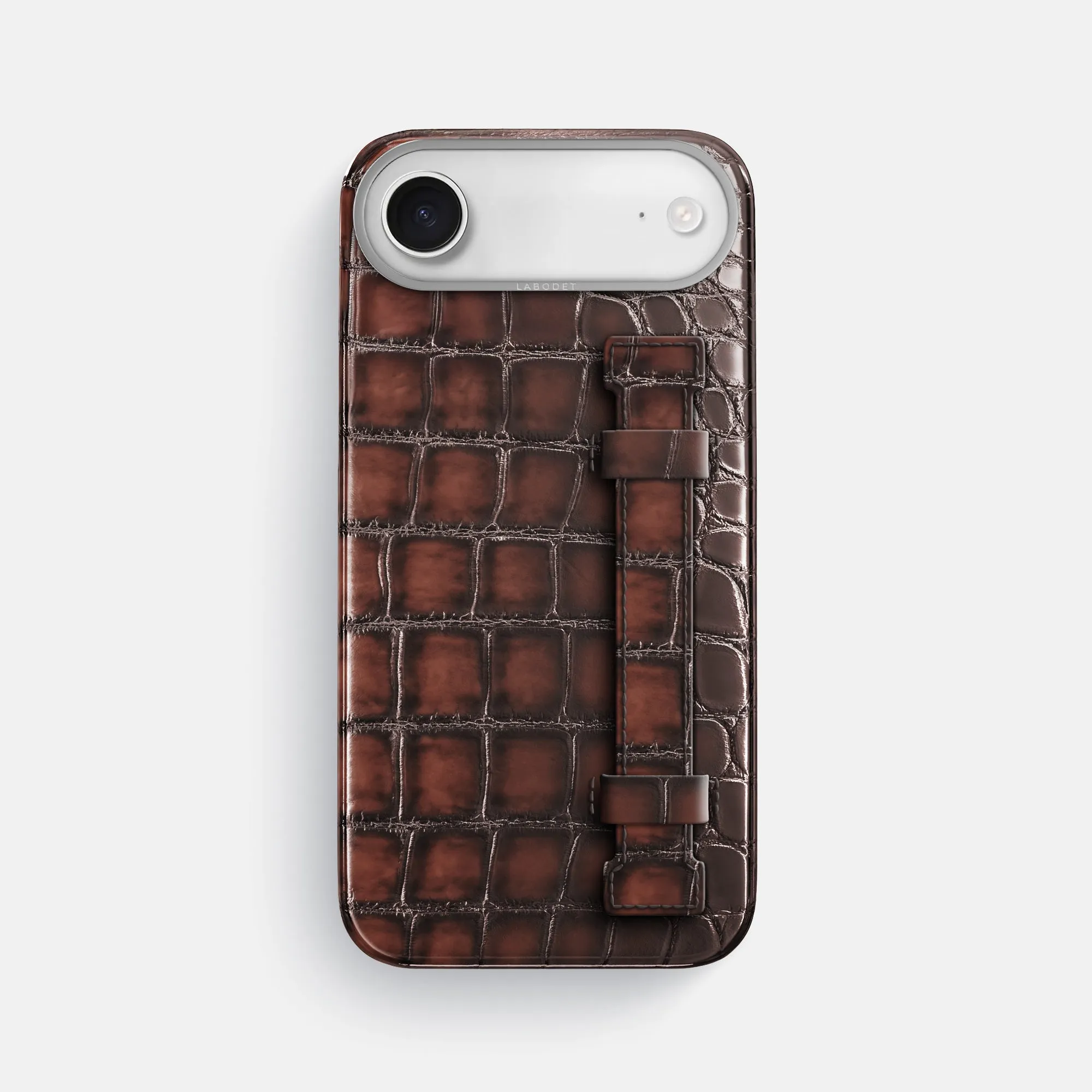 Handle Case For iPhone 17 Air In Patina Alligator Daily Style