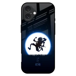 Luffy Nika Glass Case for iPhone 16 Plus Magnetic Mount