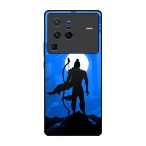 Stylish Finish Texture Subtle design God Glass Case for Vivo X80 Pro 5G