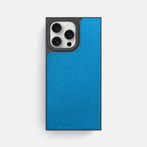 Square Case For iPhone 16 Pro Max In Epsom-Style Calf Functional Design Matte Edge