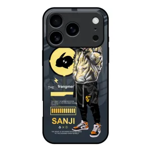 Cool Sanji Glass Case for iPhone 17 Pro Impact shield Protective Detailing