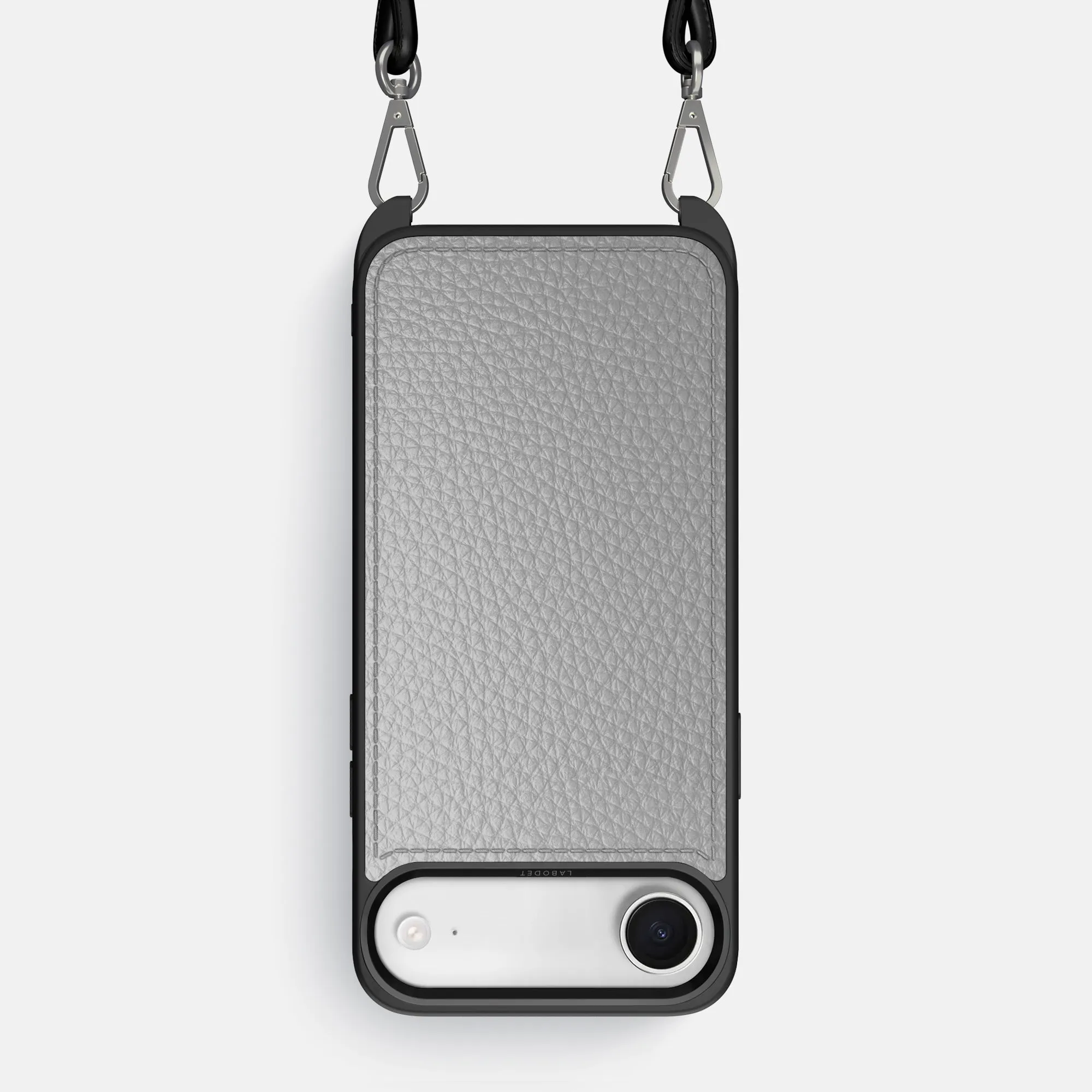 High strength Comfort Pattern Texture Crossbody Sport Case For iPhone 17 Air In Calf