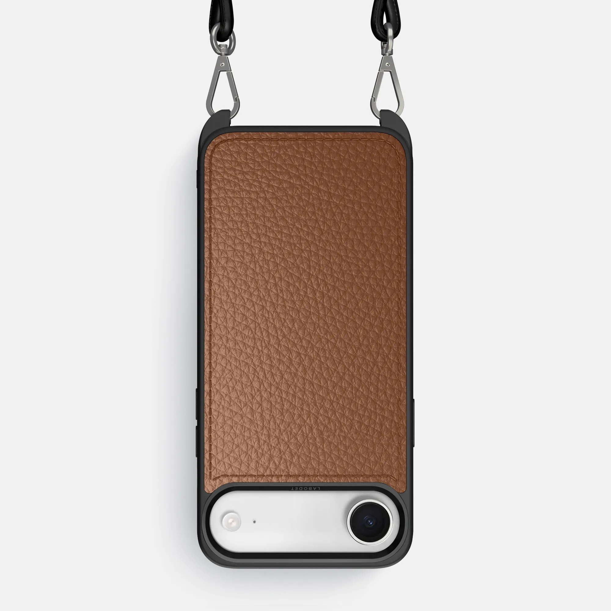 Elegant Texture Crossbody Sport Case For iPhone 17 Air In Calf