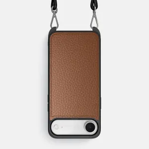 Elegant Texture Crossbody Sport Case For iPhone 17 Air In Calf