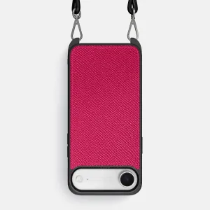 Crossbody Sport Case For iPhone 17 Air In Epsom-Style Calf Durable Surface Design
