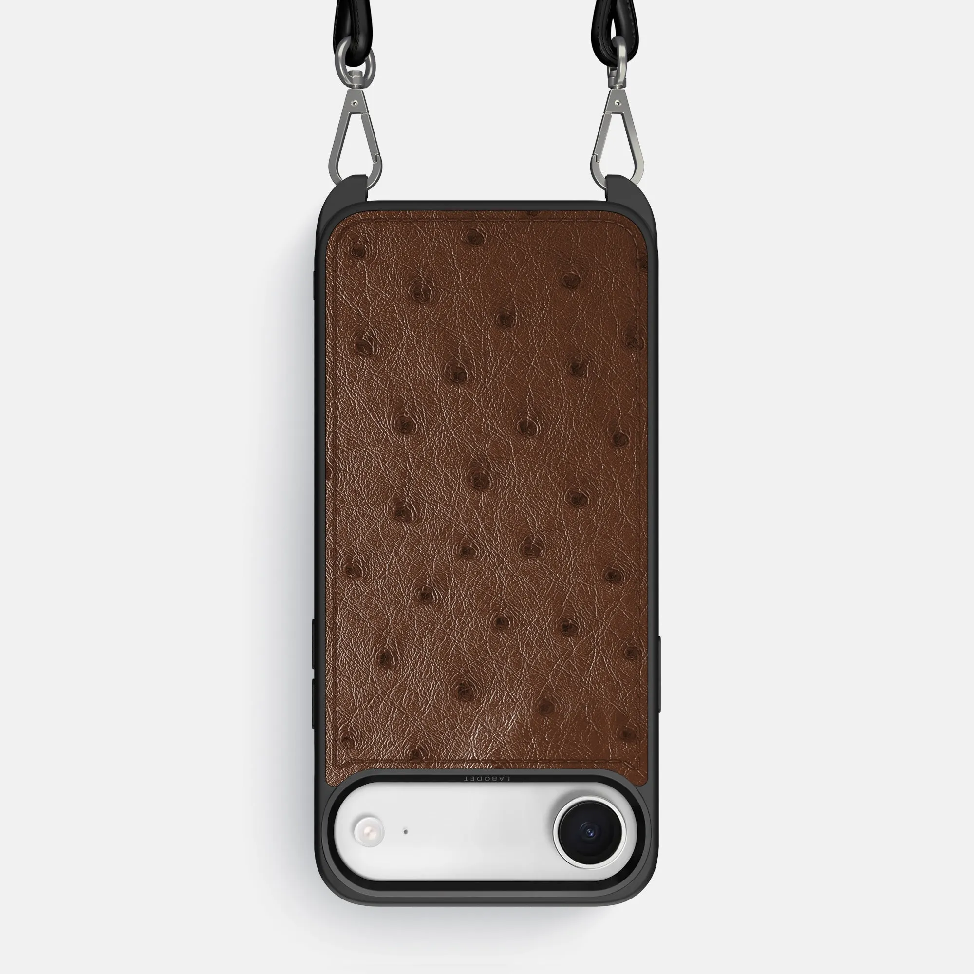 Crossbody Sport Case For iPhone 17 Air In Ostrich Frosted Finish