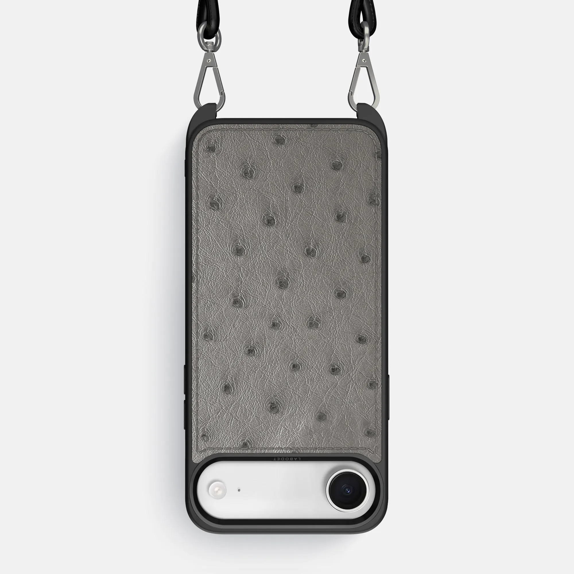 Crossbody Sport Case For iPhone 17 Air In Ostrich Ergonomic form Wireless Charging Compatible