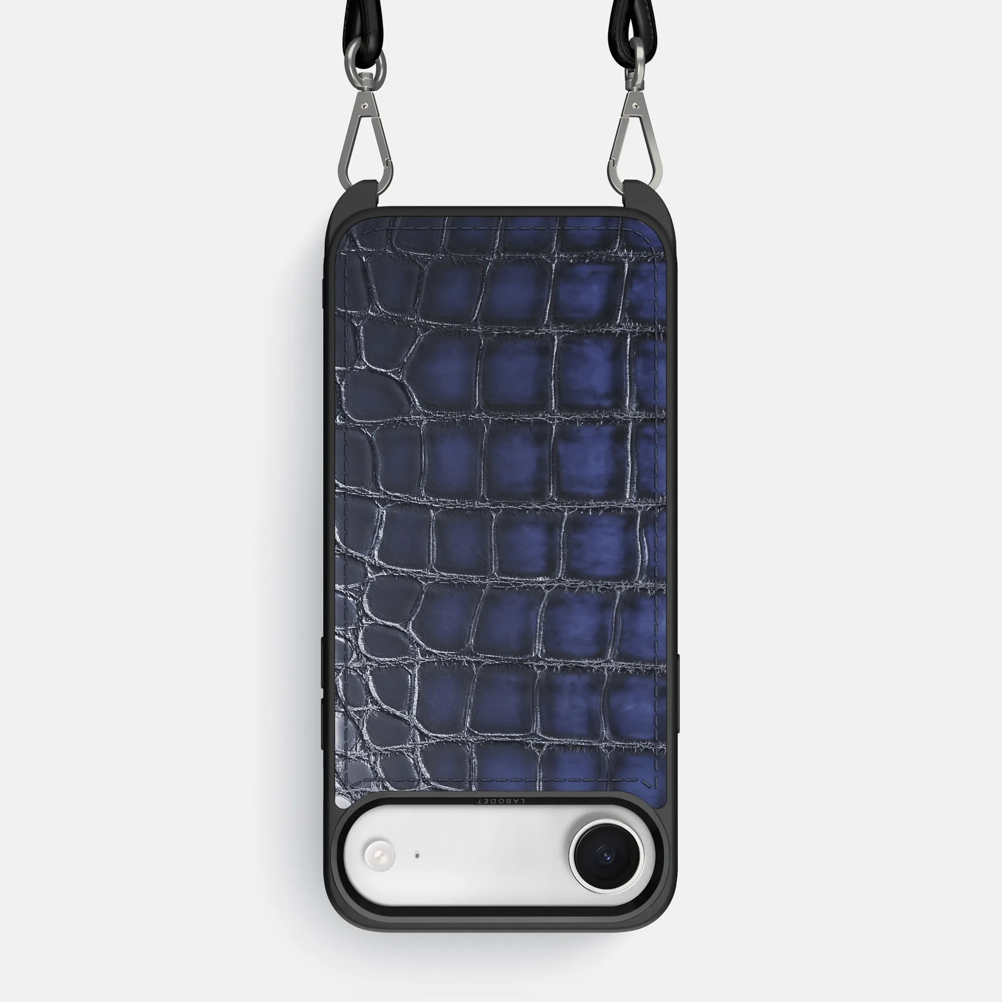 Soft Feel Crossbody Sport Case For iPhone 17 Air In Patina Alligator