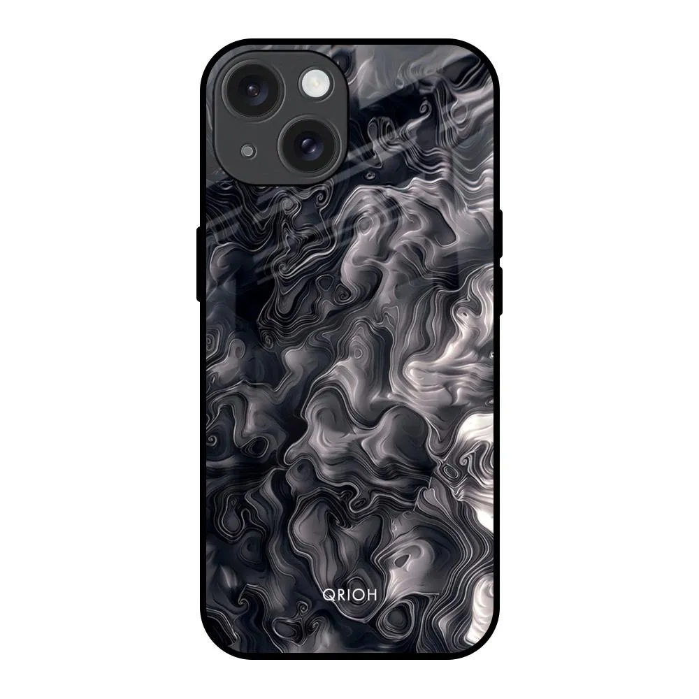Cryptic Smoke Glass Case for iPhone 15 Sleek Edge Design Protective Build