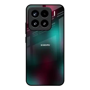 Soft Silicone Dark Gradiant Glass Case for Mi 15 5G