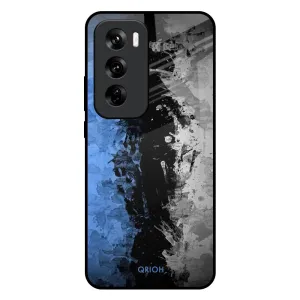 Light Protection Handheld device Dark Grunge Glass Case for Oppo Reno 12 Pro 5G