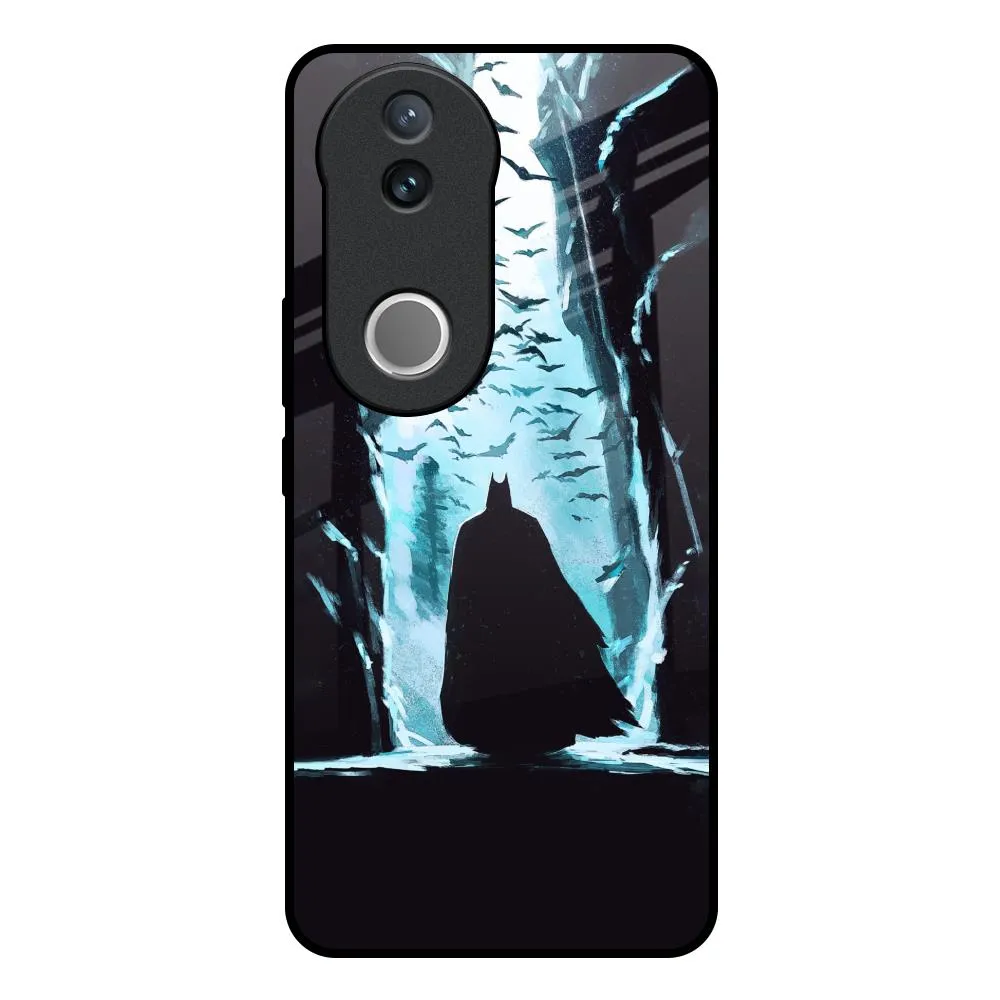 Dark Man In Cave Glass Case for IQOO Z10R 5G Soft Edge Texture Durable Look