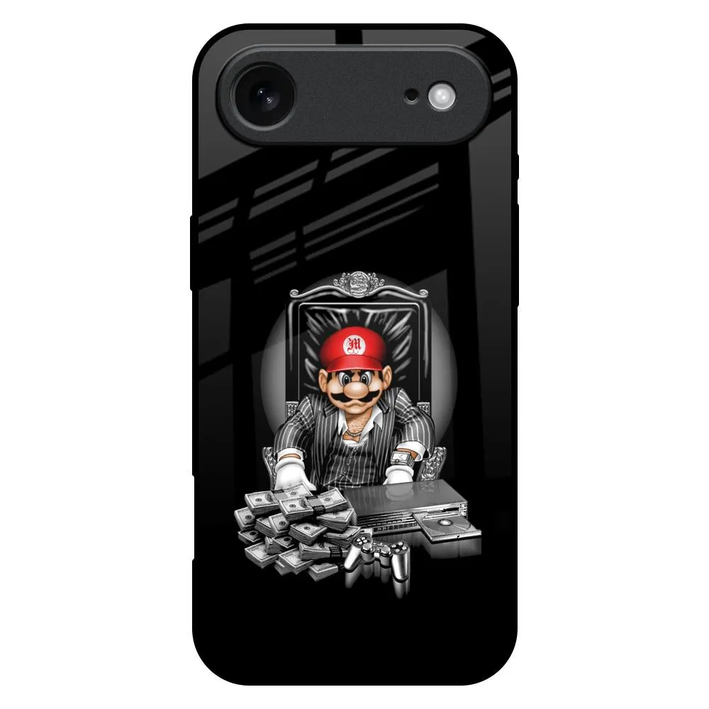 Compact Fit Portable Case Dark Secret Glass Case for iPhone 17 Air