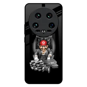 Dark Secret Glass Case for Mi 14 Ultra 5G Vivid Design Texture