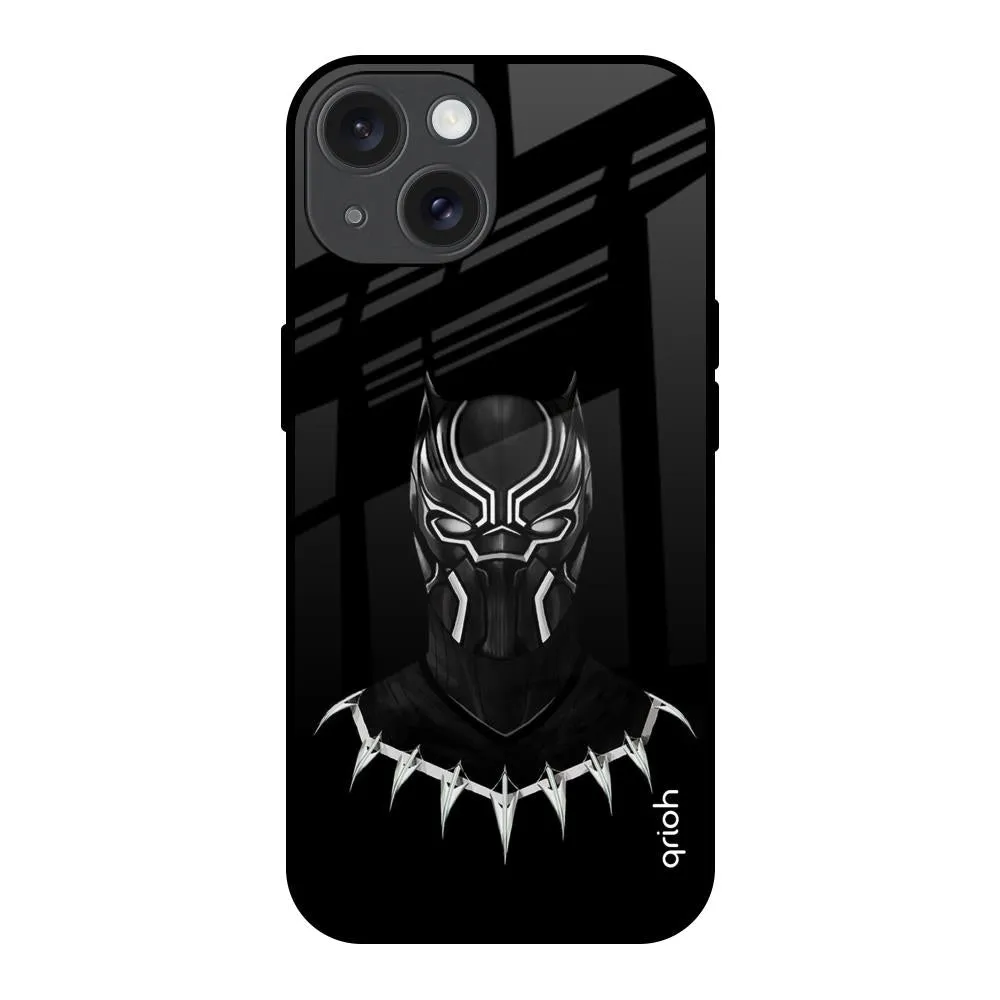 Dark Superhero Glass Case for iPhone 15 Smooth Design premium design