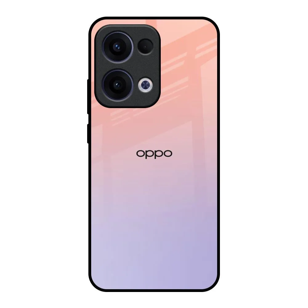 Vivid Design Texture Dawn Gradient Glass Case for Oppo Reno13 5G